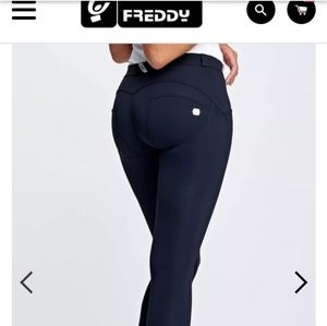 FreddyPants Black Mid Waist